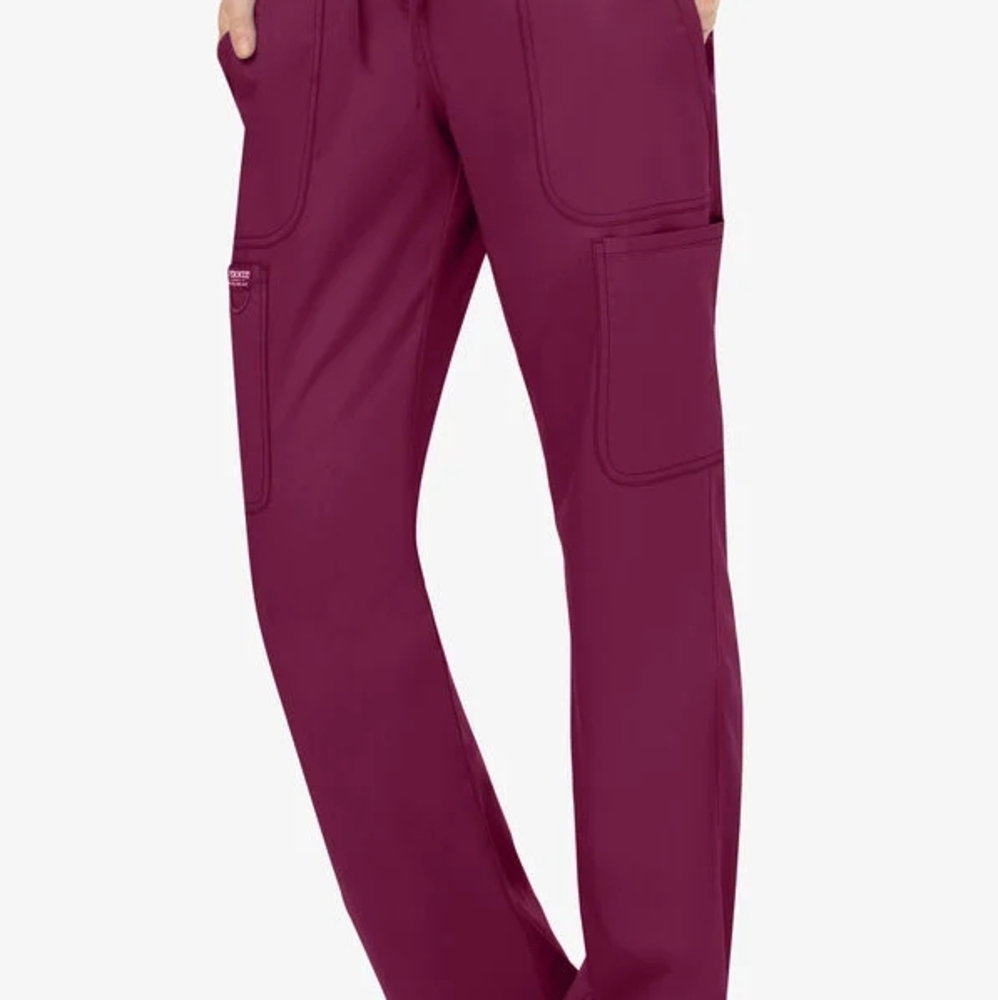 Cherokee Workwear Revolution Women's 5-Pocket STRETCH Cargo Scrub Pants